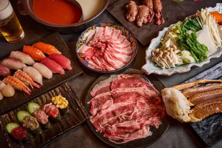 All-You-Can-Eat Sushi, Shabu-Shabu & Sukiyaki HOT POT LAB Shinsaibashi Namba