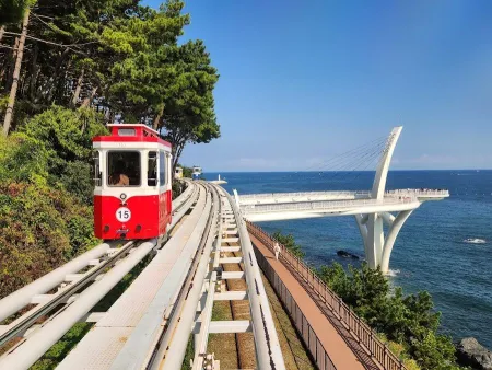 Haeundae Blueline Park - Cheongsapo Station