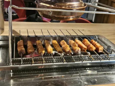 Shinju Lamb Skewers
