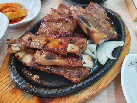 참숯골갈비
