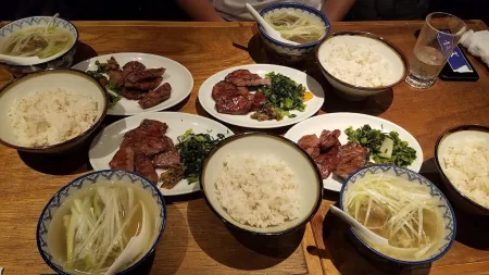Gyutan Charcoal grilled YOSHIJI Shinsaibashi branch