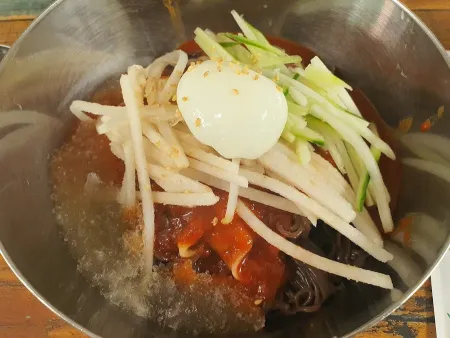 청수골칡냉면