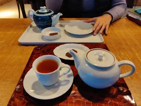 Pureun Eungjeobsil Eui Hongcha (Red Tea of Blue Living Room)