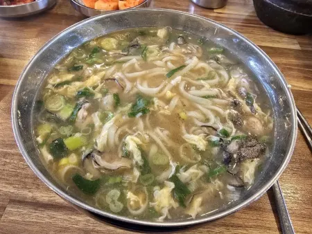 서천굴칼국수
